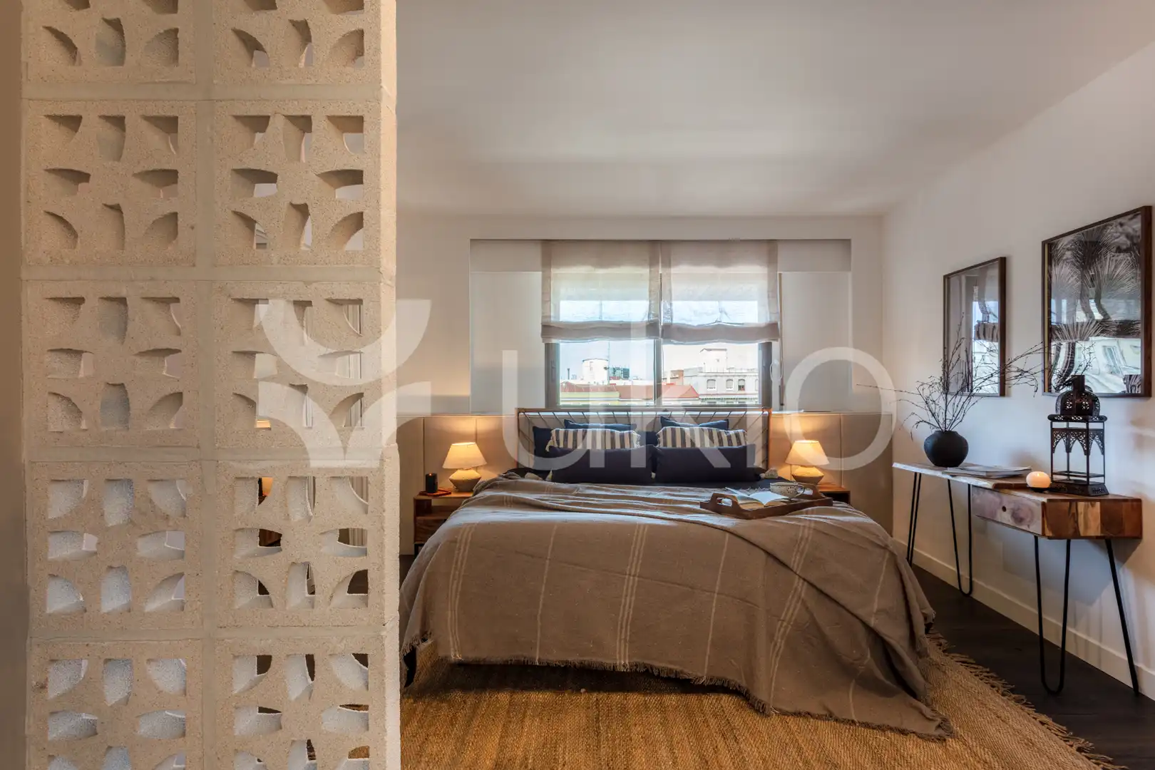 Bedroom of Apartments for rent in Madrid  with Air Conditioner, Heating and Terrace