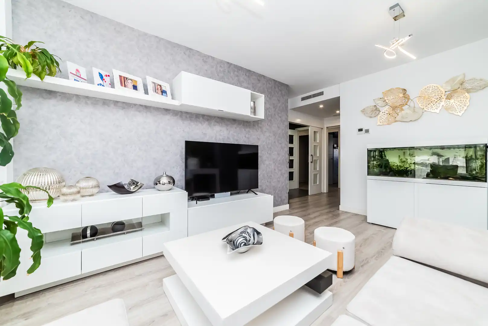Sala de estar de Piso en venta en Leganés con Aire acondicionado, Trastero y Piscina comunitaria