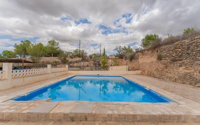 Swimming pool of House or chalet for sale in Hondón de las Nieves / El Fondó de les Neus  with Swimming Pool