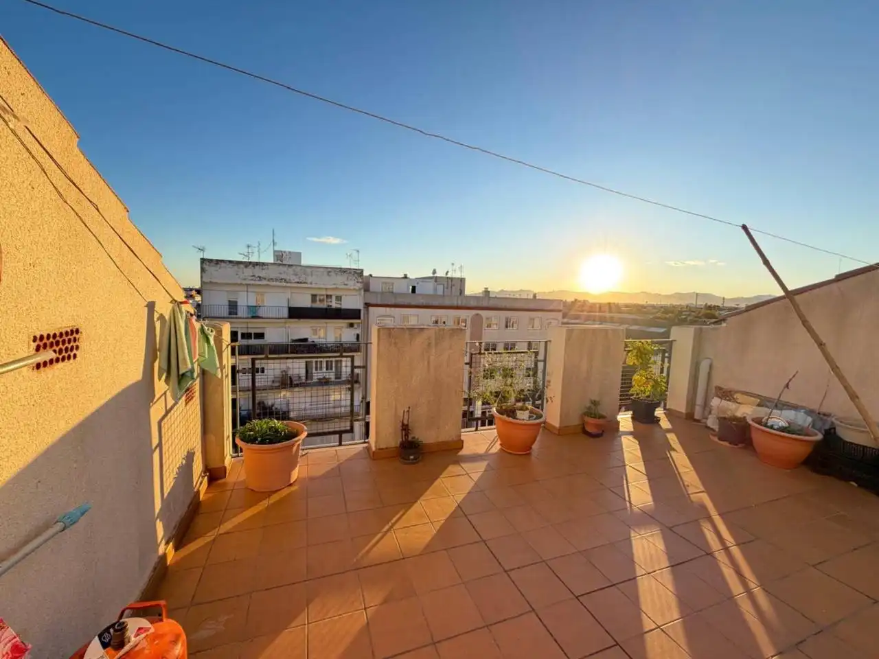 Exterior view of Duplexes for sale in Castellón de la Plana / Castelló de la Plana  with Air Conditioner, Terrace and Storage room