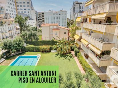 Vista exterior de Pis de lloguer en Sitges amb Aire condicionat, Calefacció i Forn