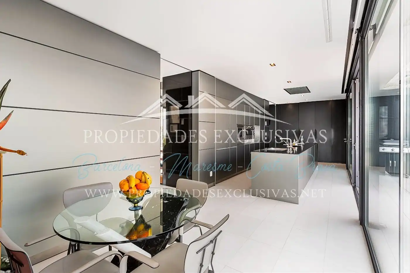 Cocina de Casa o chalet en venta en Teià con Aire acondicionado, Calefacción y Terraza