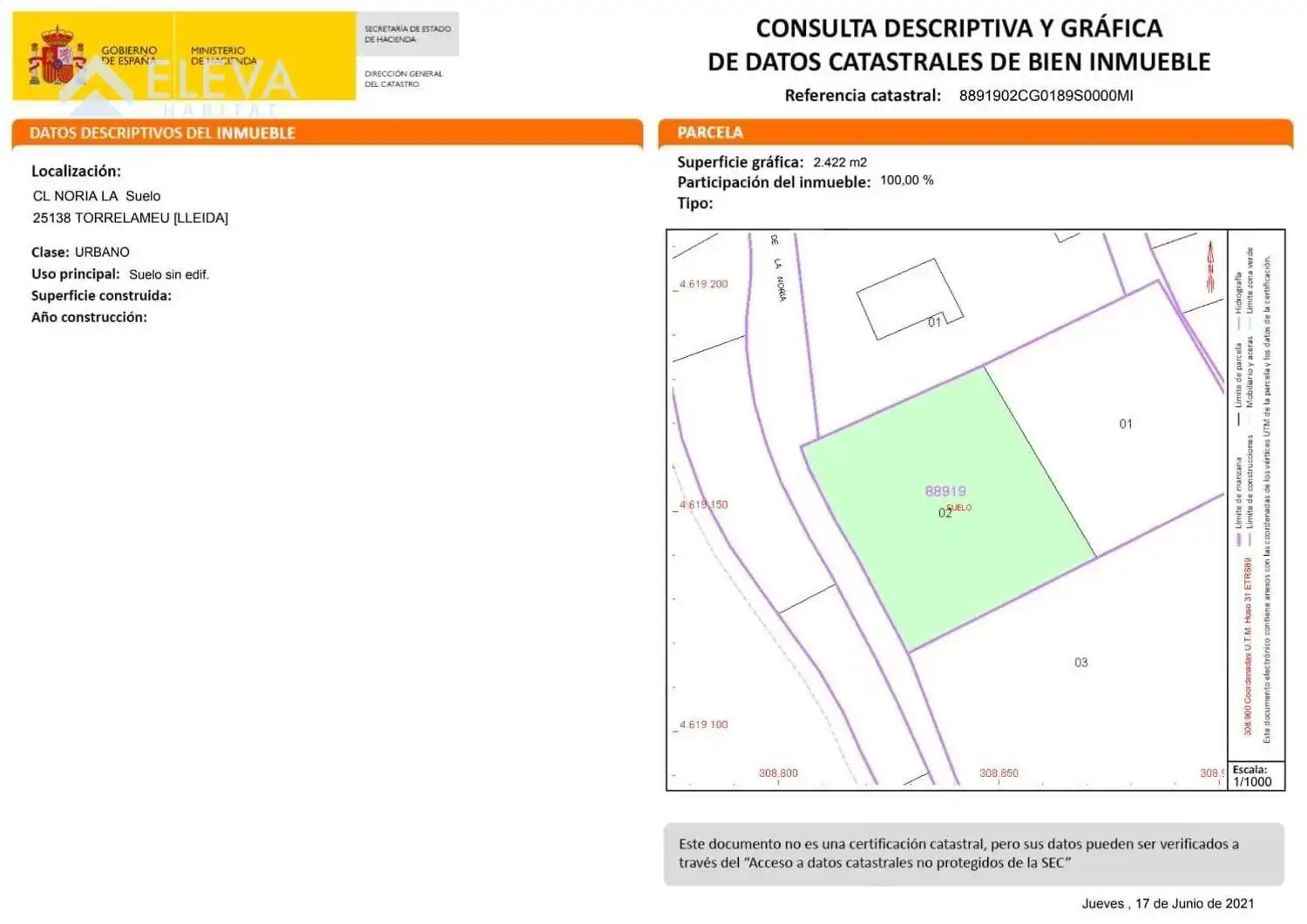 Terreno rústico en venta en CALLE DE LA NÒRIA, imagen 6