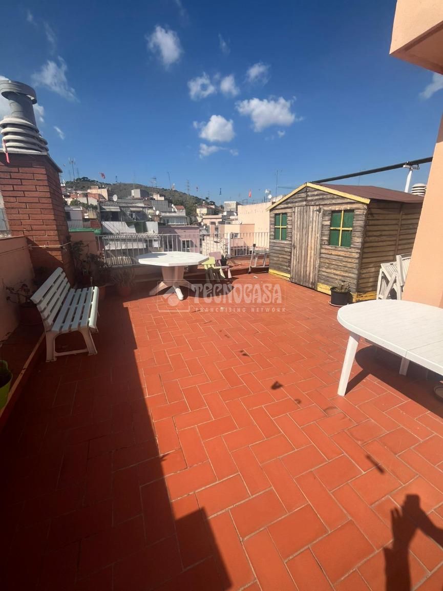 Terrace of Flat for sale in  Barcelona Capital  with Air Conditioner and Balcony