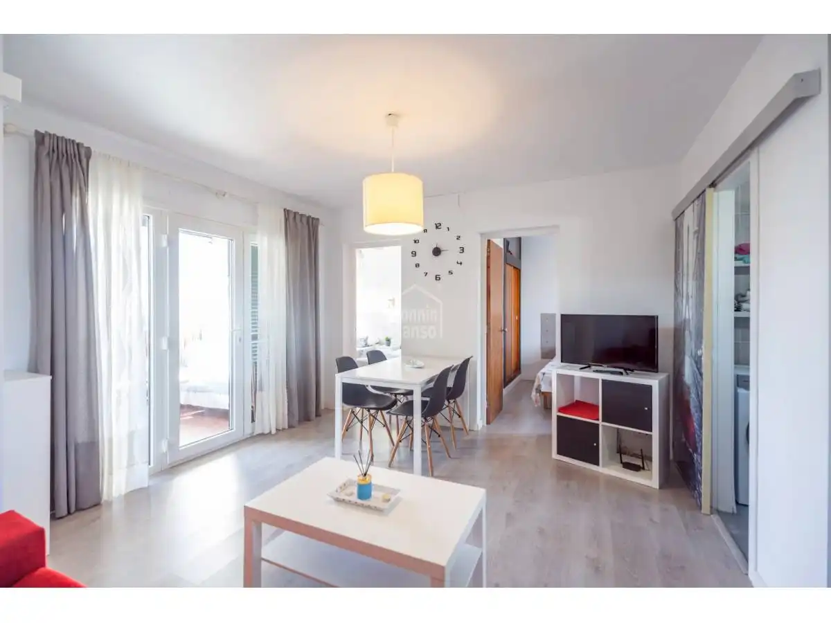 Living room of Apartments for sale in Alaior  with Private garden, Terrace and Swimming Pool
