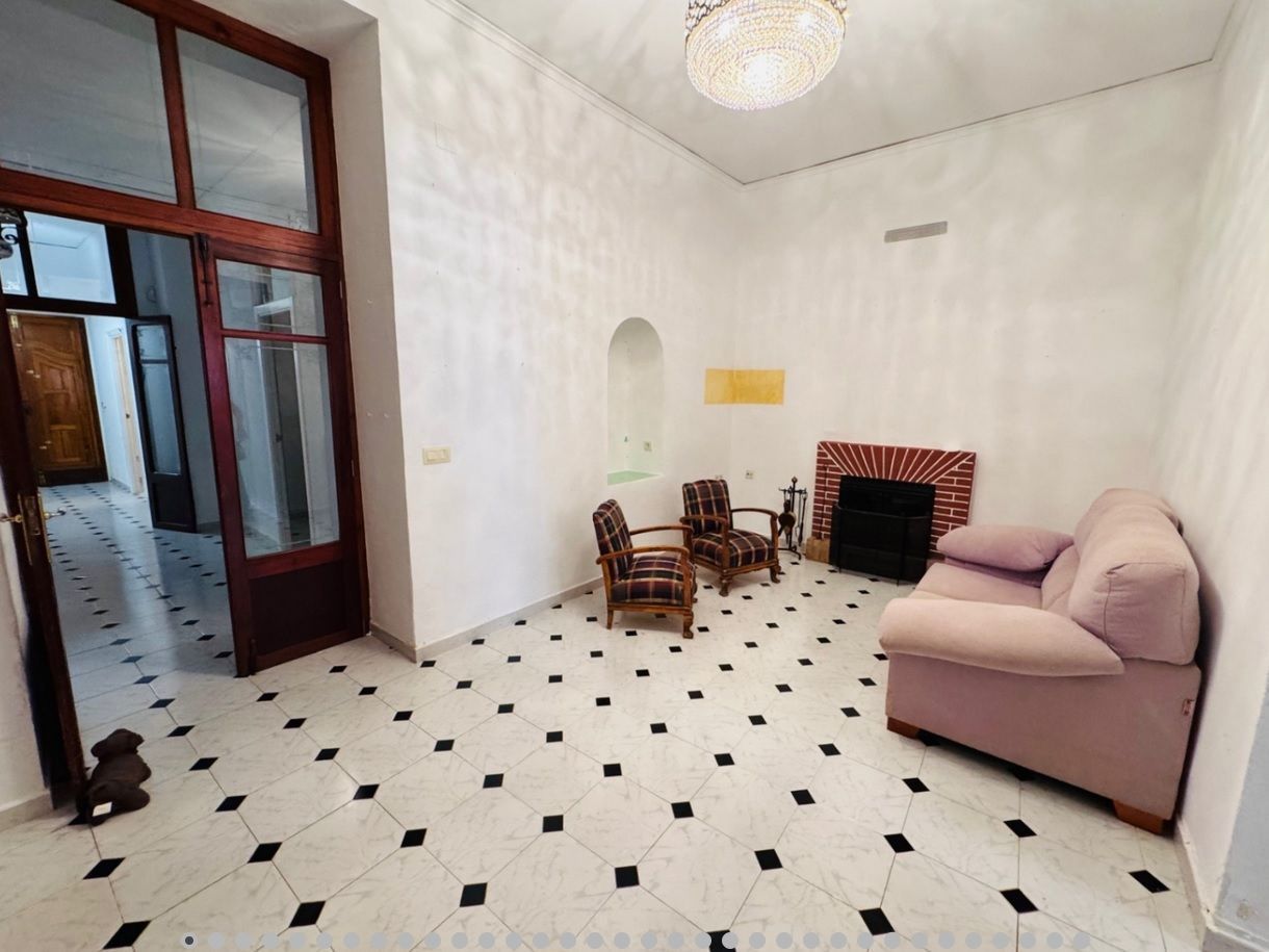 Sala d'estar de Finca rústica en venda en Dénia amb Aire condicionat