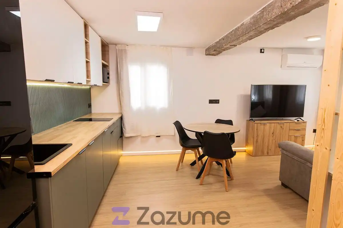Kitchen of Flat for rent in Jaén  with Air Conditioner, Heating and Furnished
