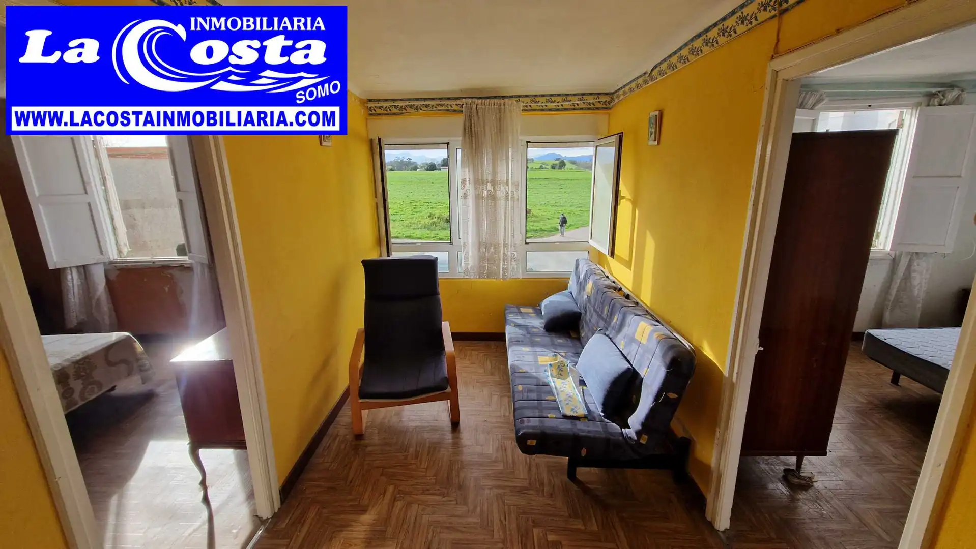 Sala de estar de Casa o chalet en venta en Ribamontán al Mar con Jardín privado