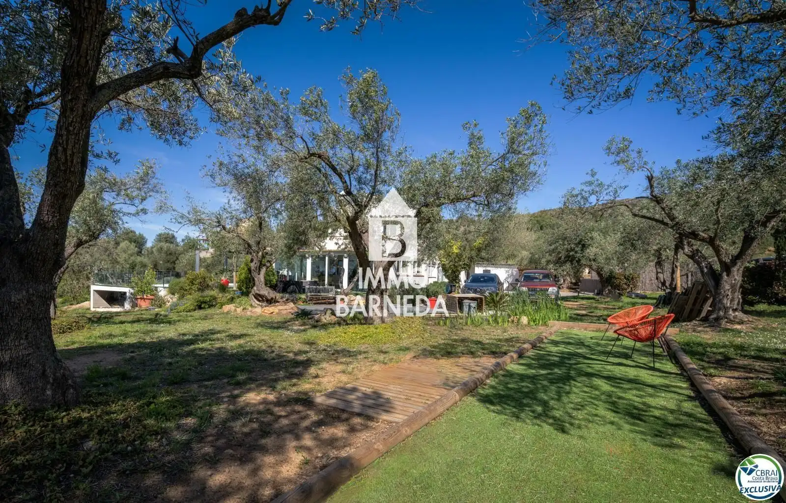 Jardín de Casa o chalet en venta en Palau-saverdera con Aire acondicionado, Calefacción y Jardín privado