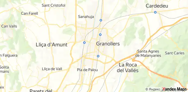 Vista exterior de Piso en venta en Granollers