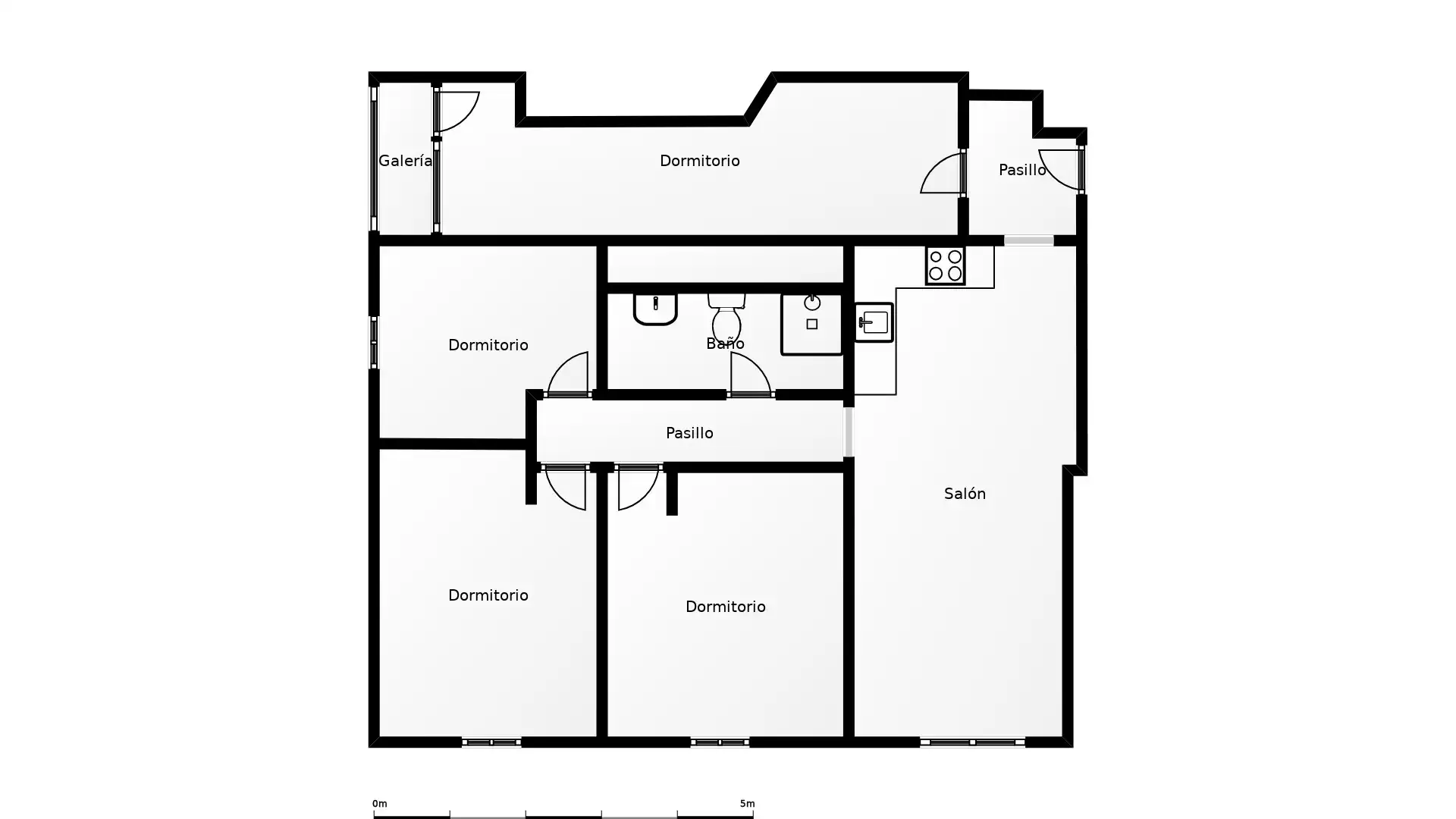 Apartament de lloguer a Orcasitas