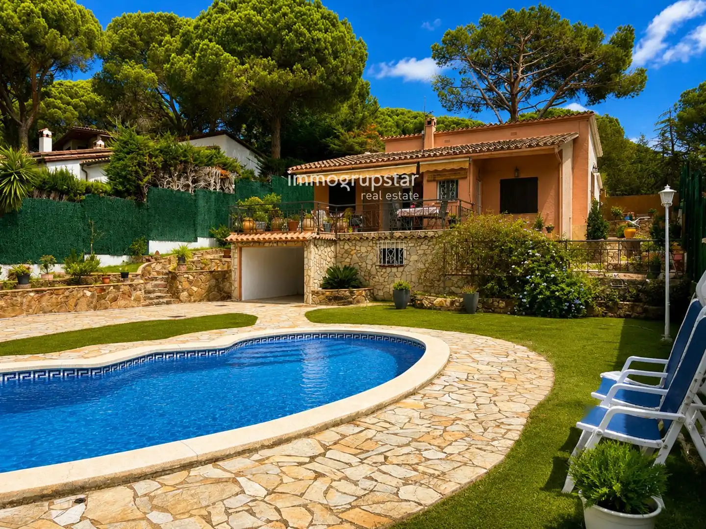 Piscina de Casa o chalet en venta en Calonge i Sant Antoni con Aire acondicionado, Calefacción y Terraza