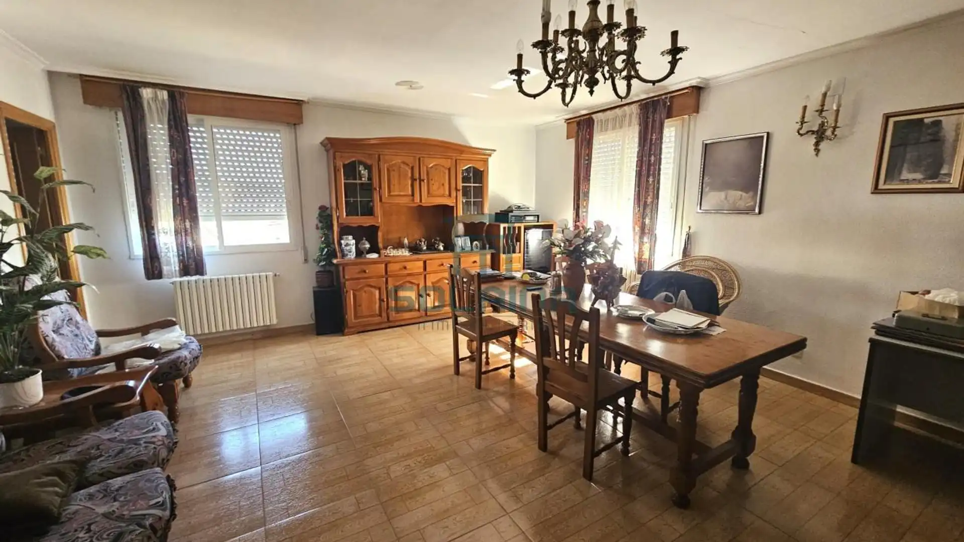 Living room of Houses for sale in Ourense Capital   with Heating, Private garden and Parquet flooring