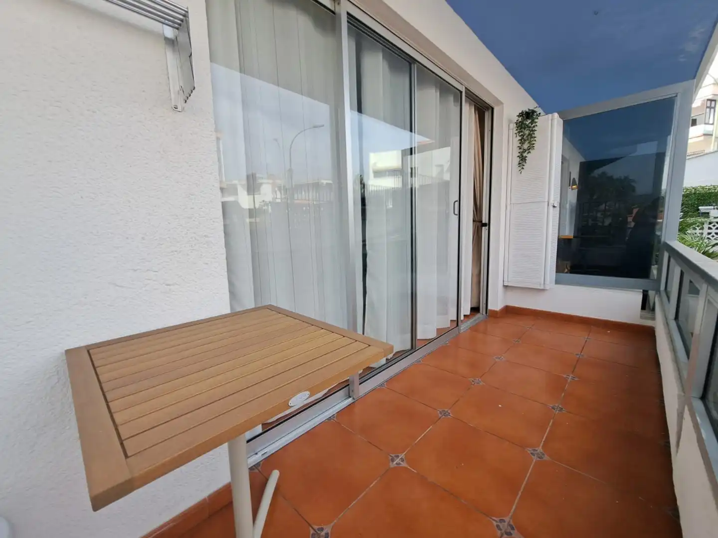 Terraza de Apartamento de alquiler en Puerto de la Cruz con Piscina, Amueblado y Balcón