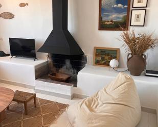 Sala d'estar de Casa o xalet de lloguer en Formentera amb Aire condicionat, Calefacció i Terrassa