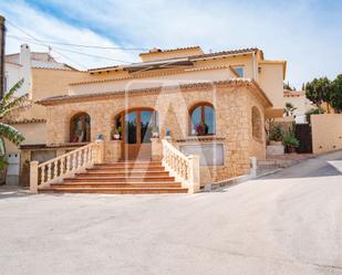 Exterior view of House or chalet for sale in Benissa  with Air Conditioner and Terrace