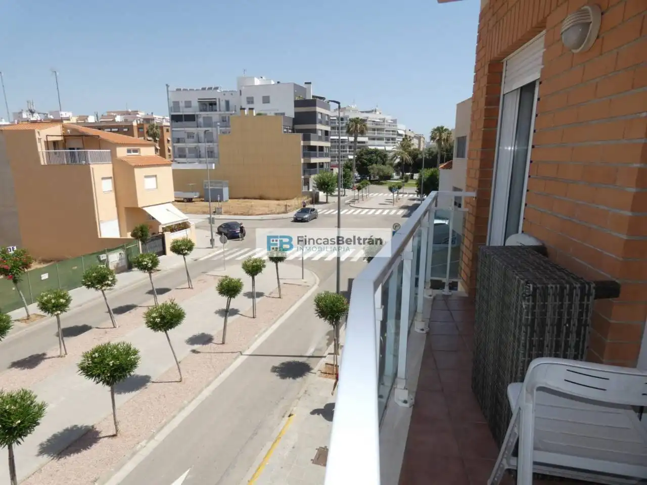 Vista exterior de Piso en venta en Benicarló con Aire acondicionado, Terraza y Amueblado