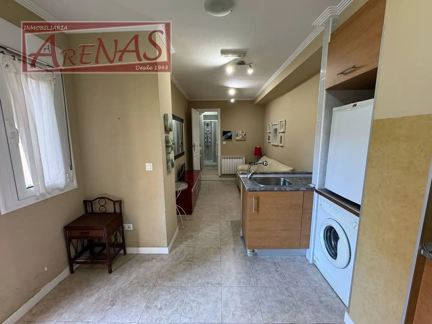 Cuina de Apartament en venda en Laredo amb Calefacció, Jardí privat i Moblat