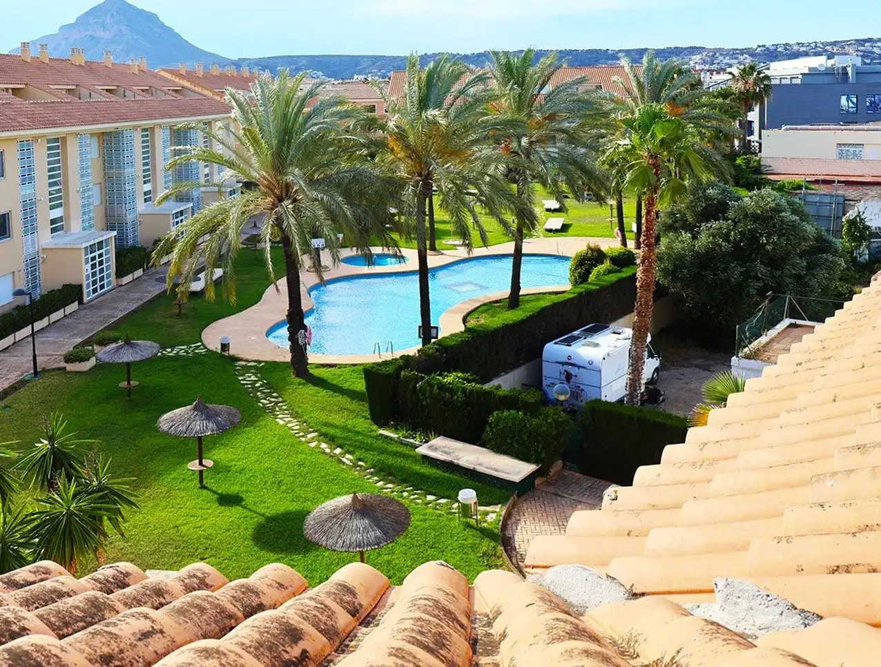 Swimming pool of Attic for sale in Jávea / Xàbia  with Terrace and Community pool