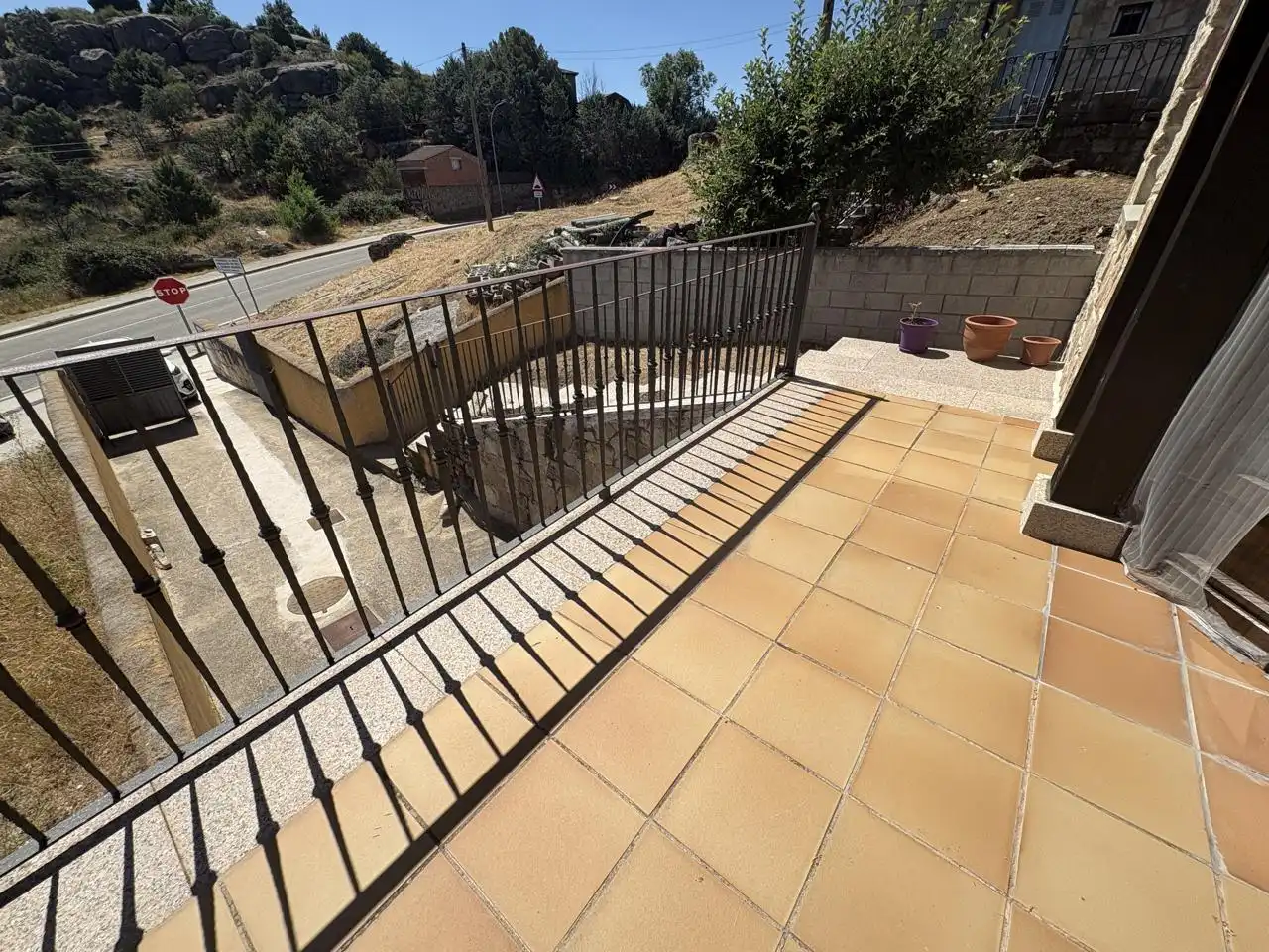 Terrace of Detached homes for rent in El Berrueco  with Heating, Private garden and Storage room