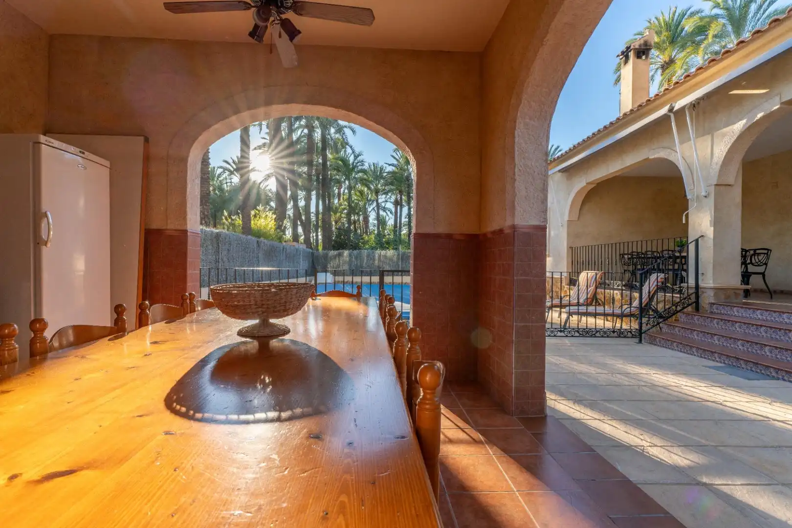 Terraza de Casa o chalet en venta en Elche / Elx con Aire acondicionado, Jardín privado y Terraza