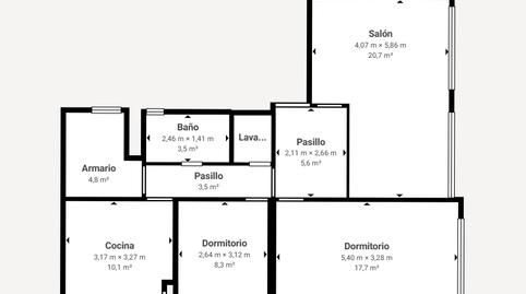 Foto 2 de Pis en venda a Rúa Magdalena, 198, Centro, Ferrol