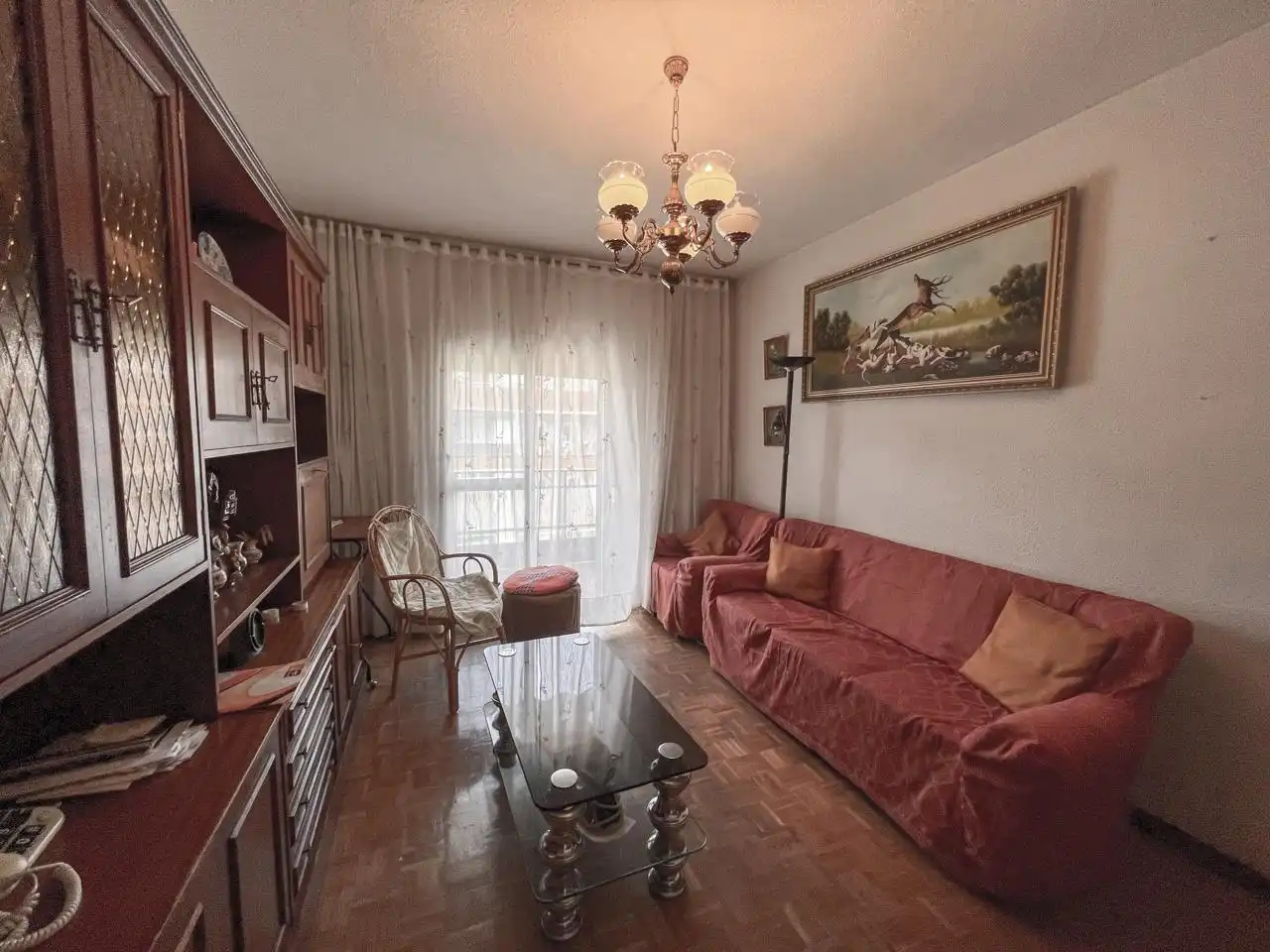 Sala d'estar de Pis en venda en Torrejón de Ardoz amb Calefacció, Terrassa i Balcó