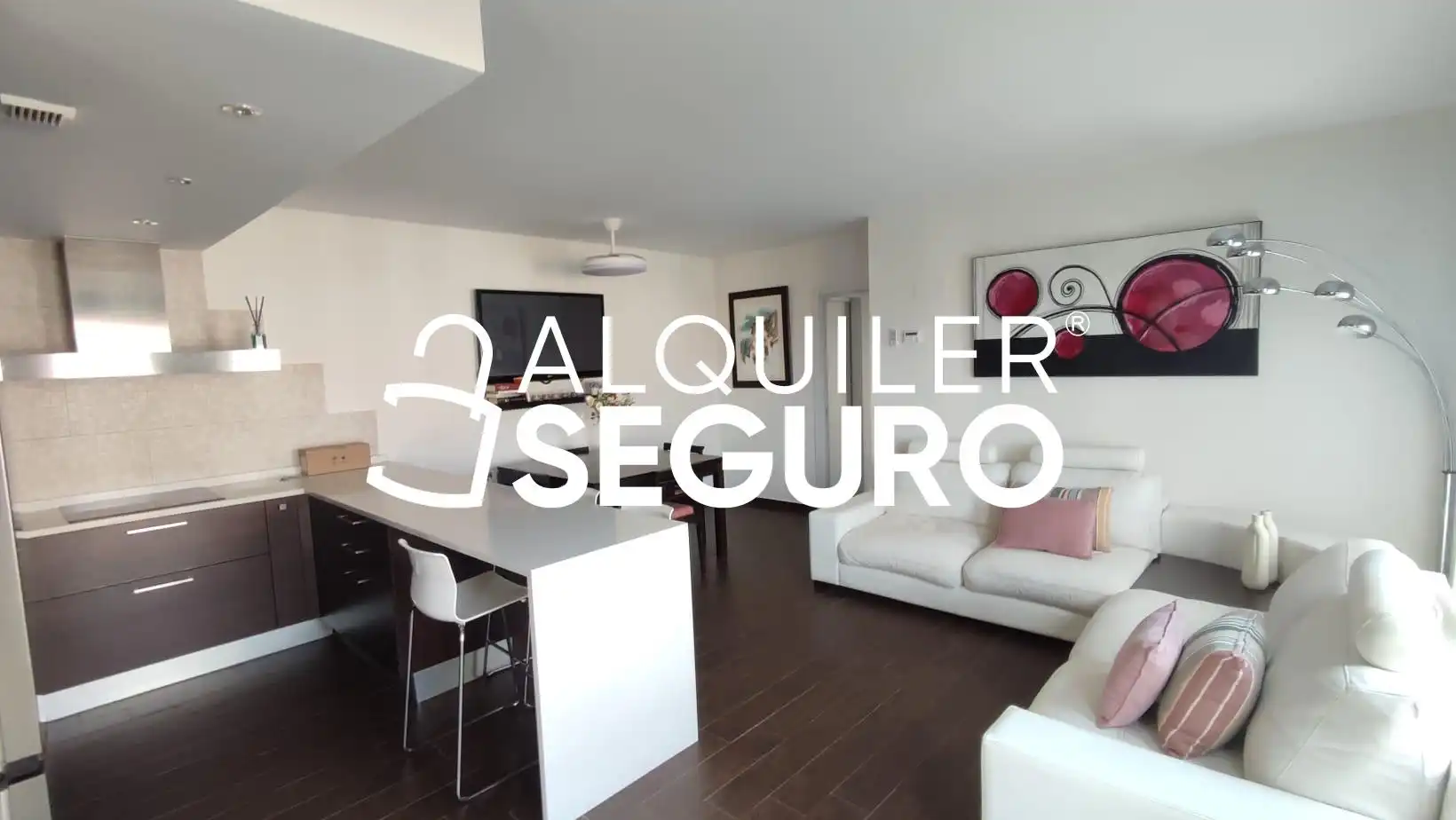 Living room of Flat for rent in Madrid  with Heating, Storage room and Furnished