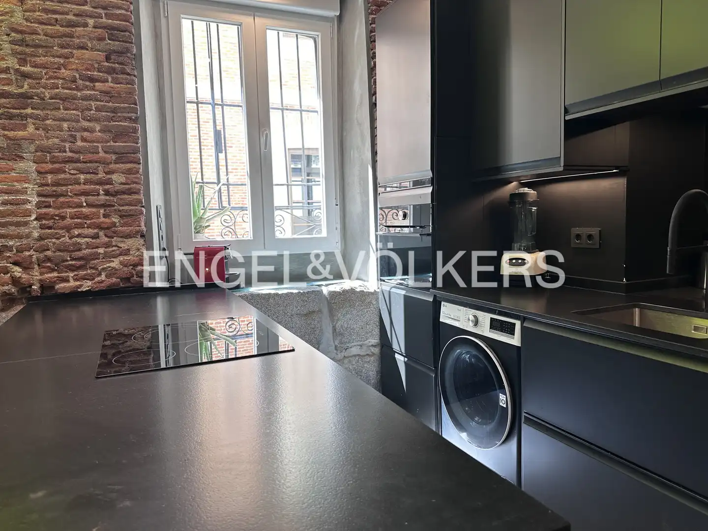 Kitchen of Flat for rent in Madrid  with Heating