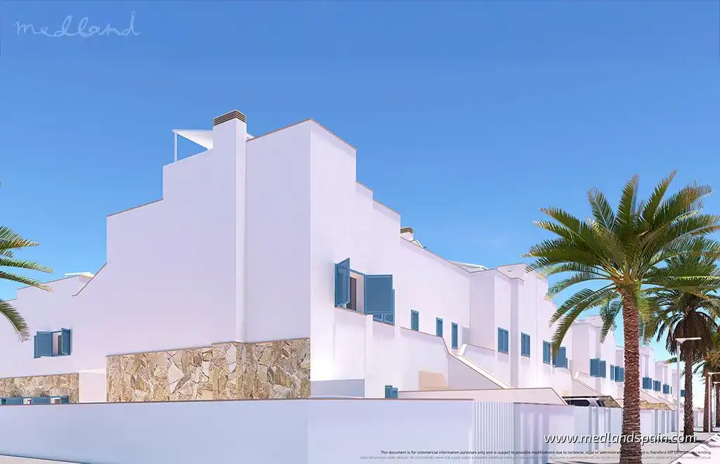 Vista exterior de Apartamento en venta en Pilar de la Horadada con Terraza y Piscina comunitaria