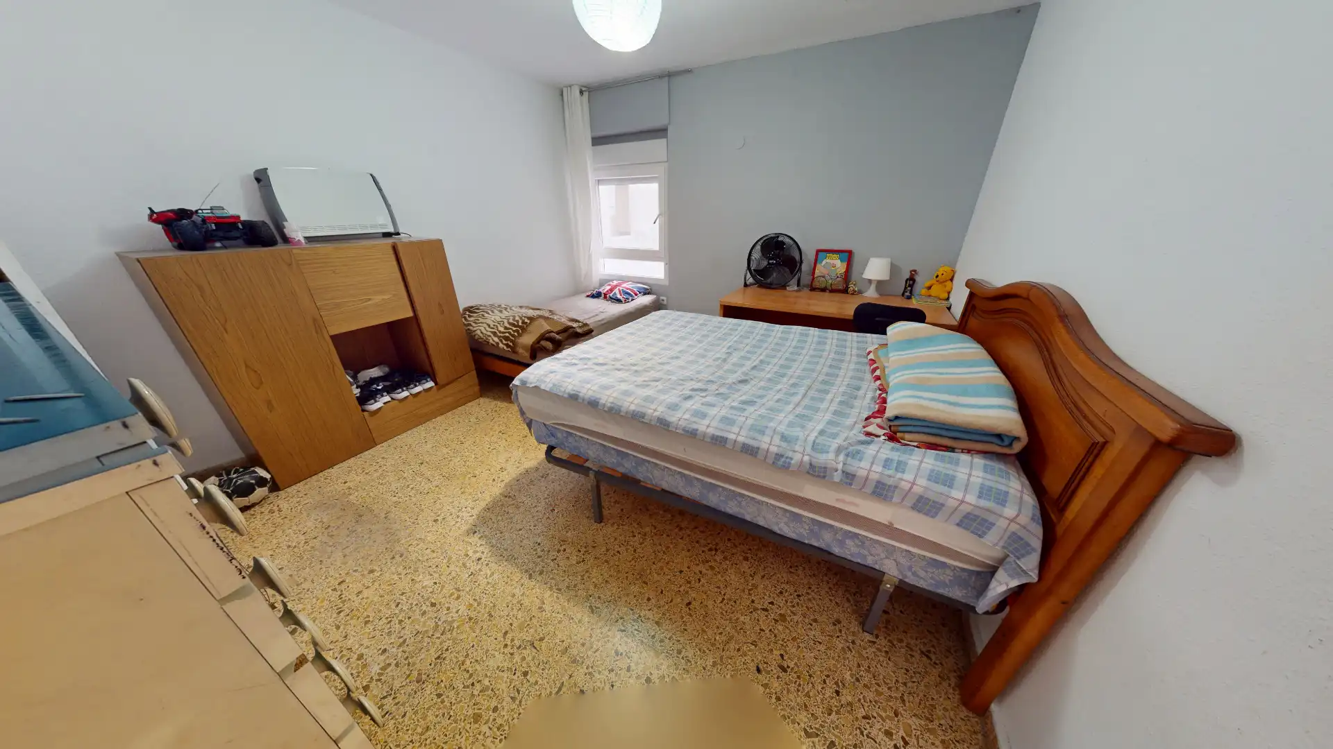 Schlafzimmer von Wohnung zum Verkauf in Alcoy / Alcoi mit Ofen, Balkon und Internet