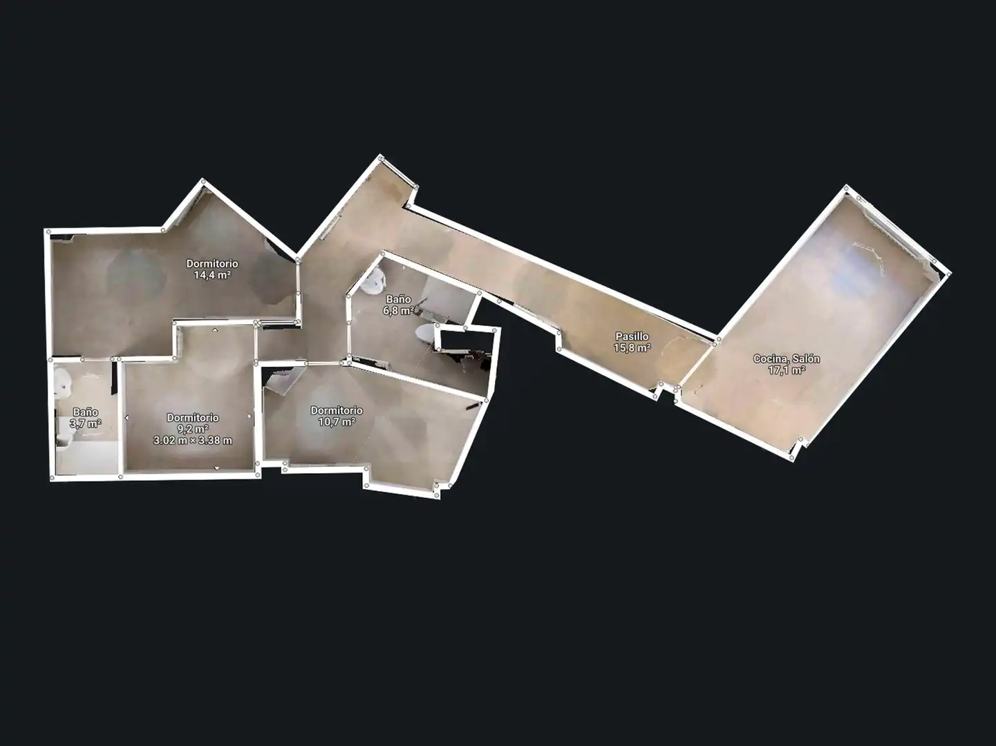 Flat for sale in Granada  with Air Conditioner and Heating