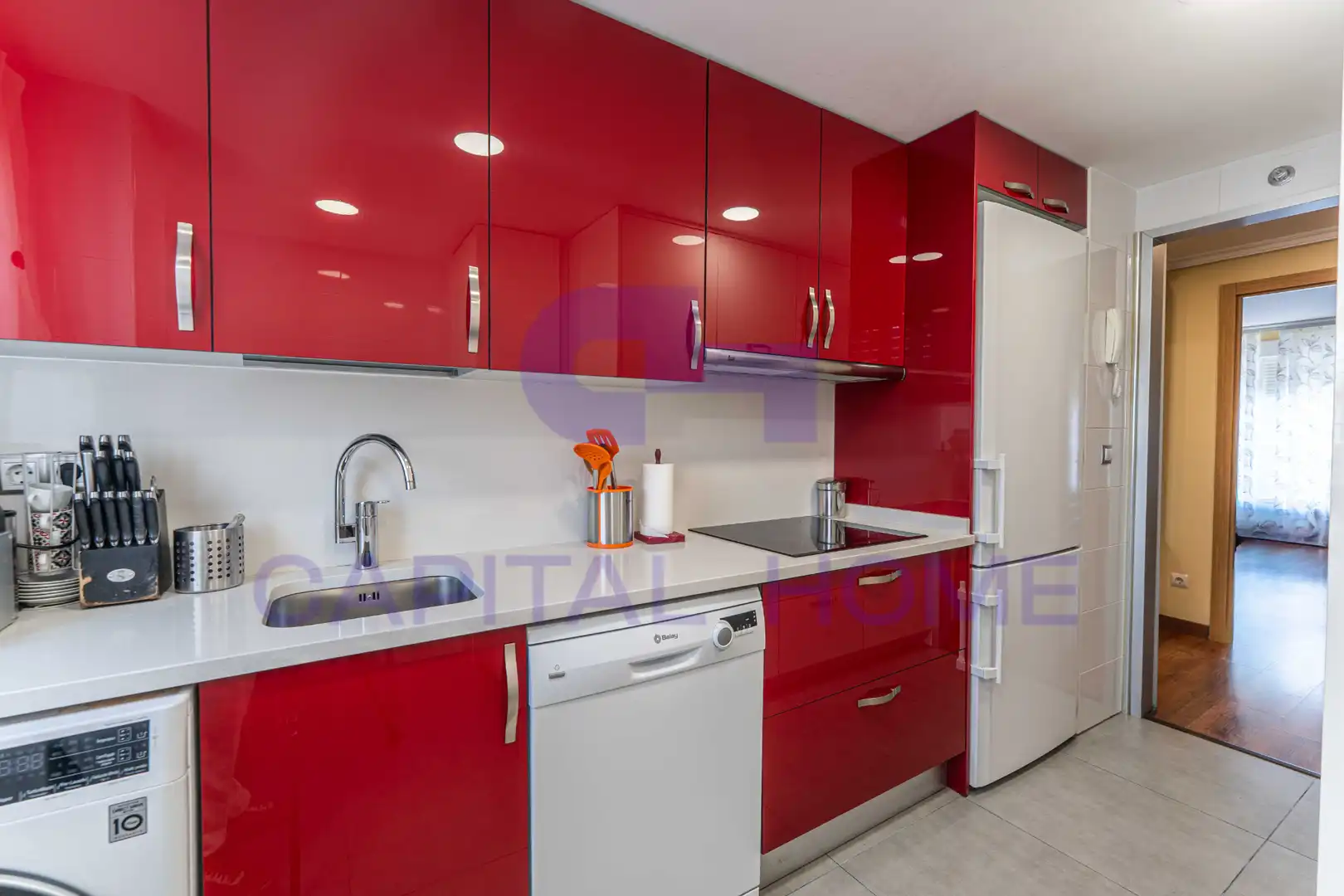 Cocina de Piso en venta en Móstoles con Aire acondicionado, Calefacción y Parquet