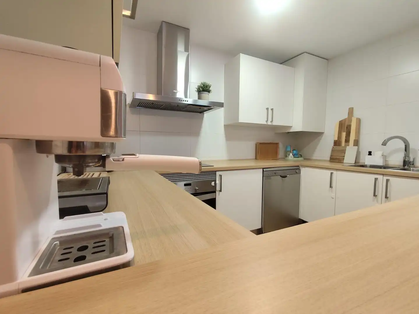 Küche von Wohnung zum Verkauf in Murcia mit Klimaanlage und Balkon