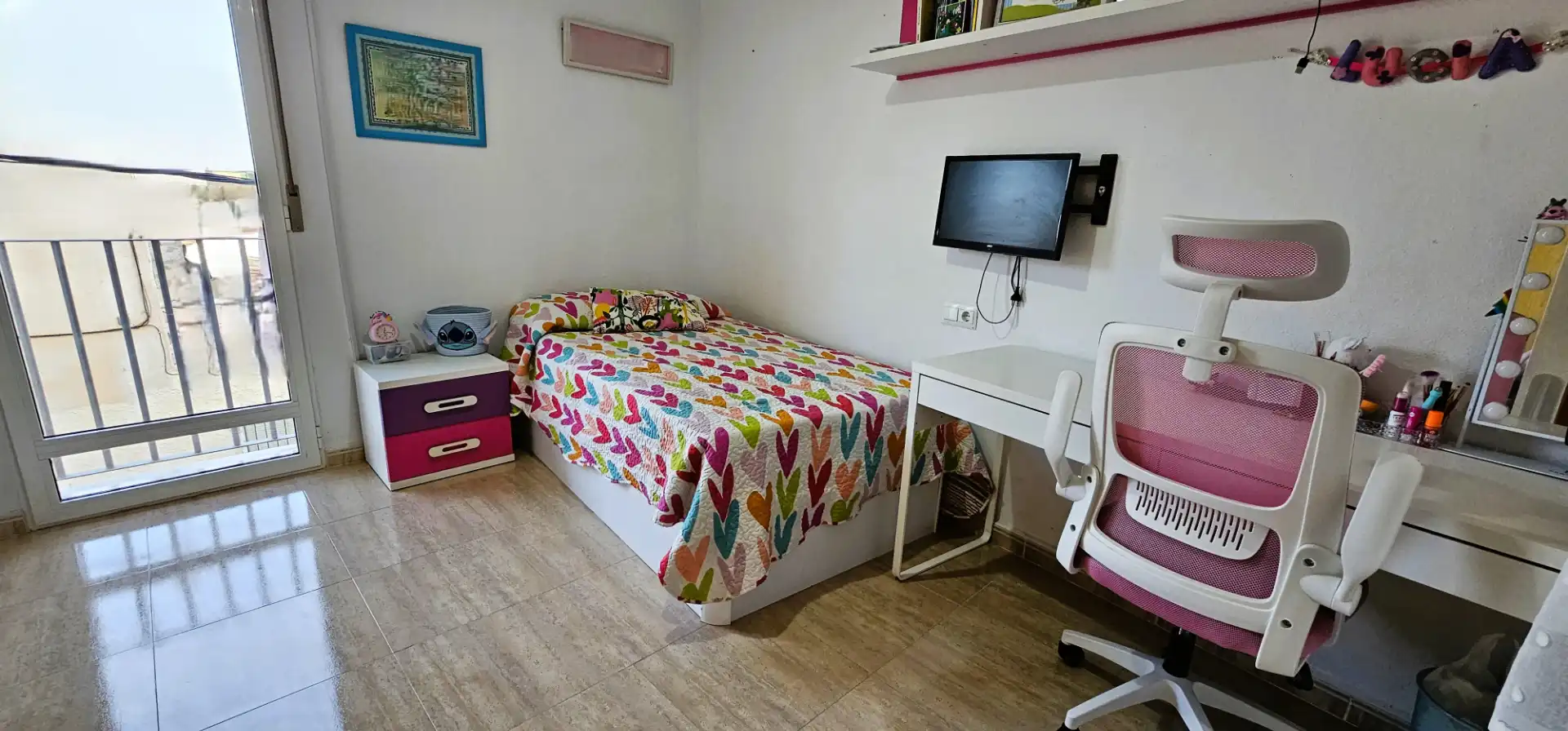 Schlafzimmer von Maisonette zum Verkauf in Totana mit Klimaanlage, Terrasse und Möbliert