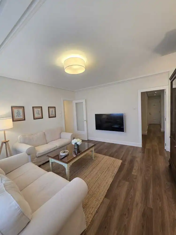 Living room of Flat for sale in Ferrol  with Heating, Terrace and Storage room