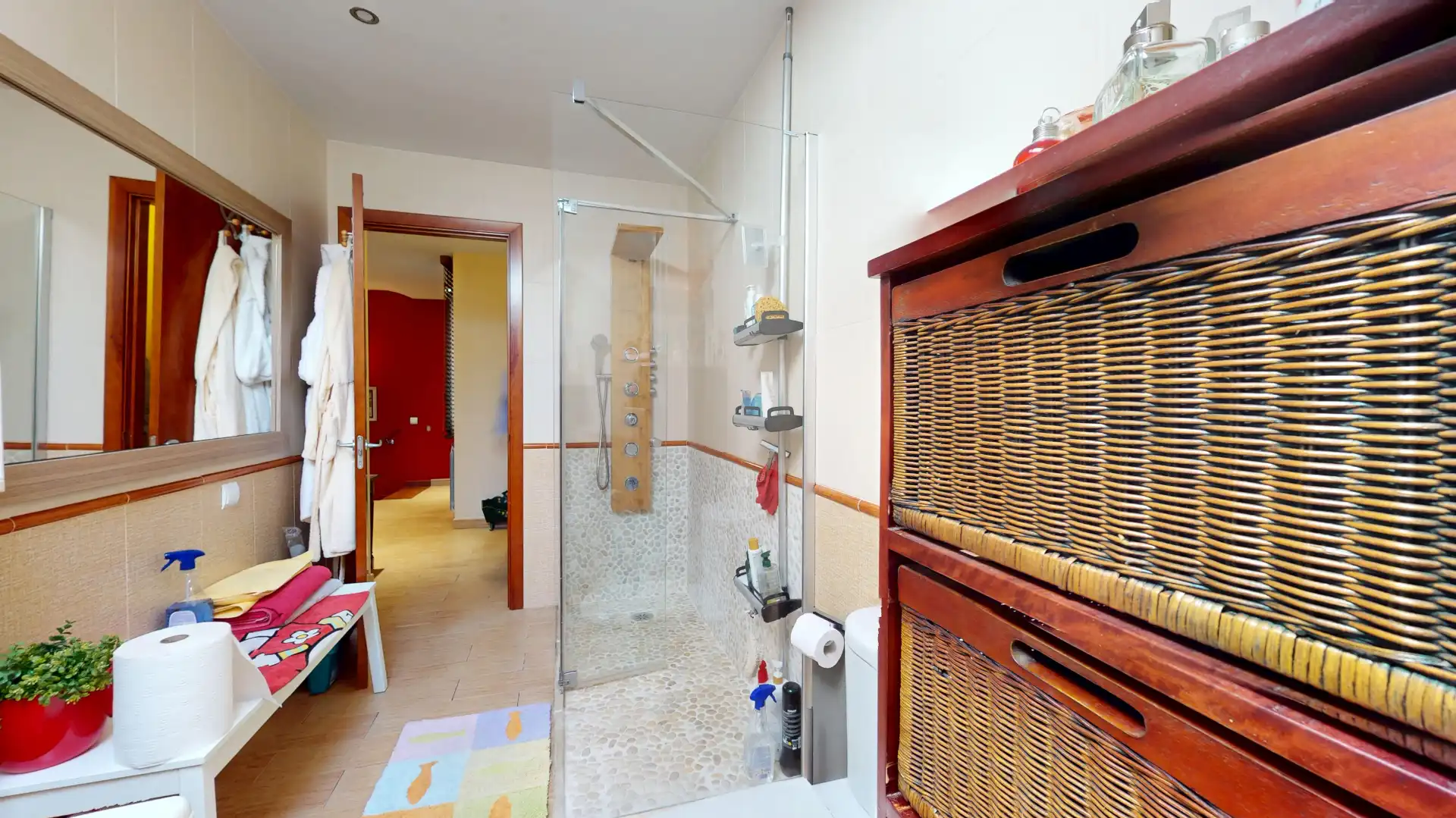 Baño de Dúplex en venta en Prades con Calefacción, Terraza y Horno