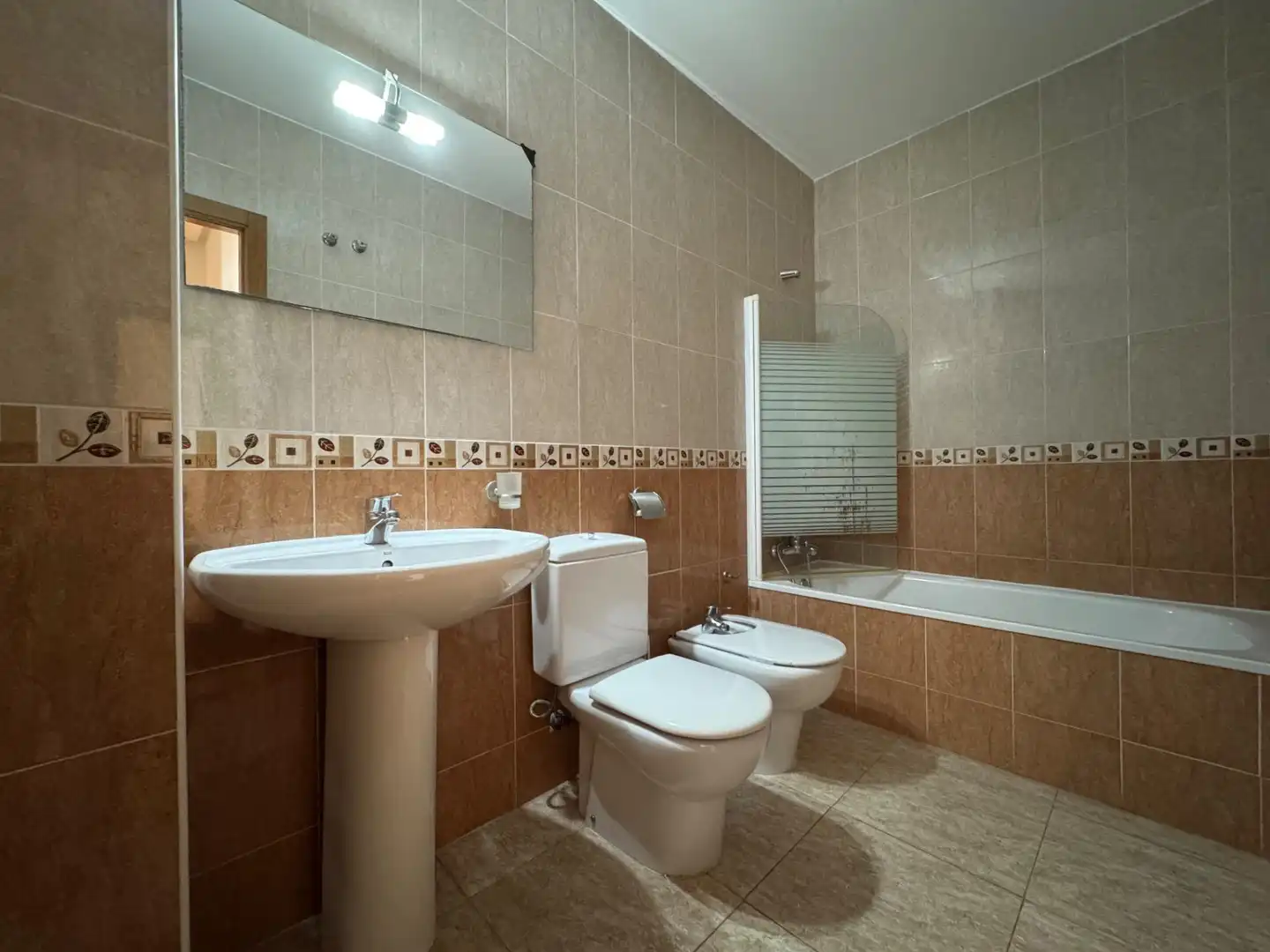 Baño de Planta baja en venta en Fuente Álamo de Murcia con Aire acondicionado, Jardín privado y Terraza