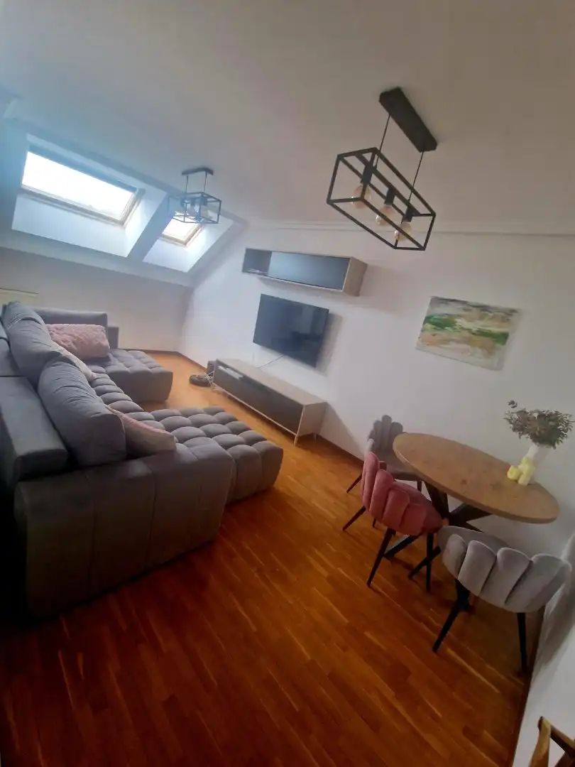 Sala d'estar de Pis en venda en Langreo amb Calefacció, Parquet i Traster