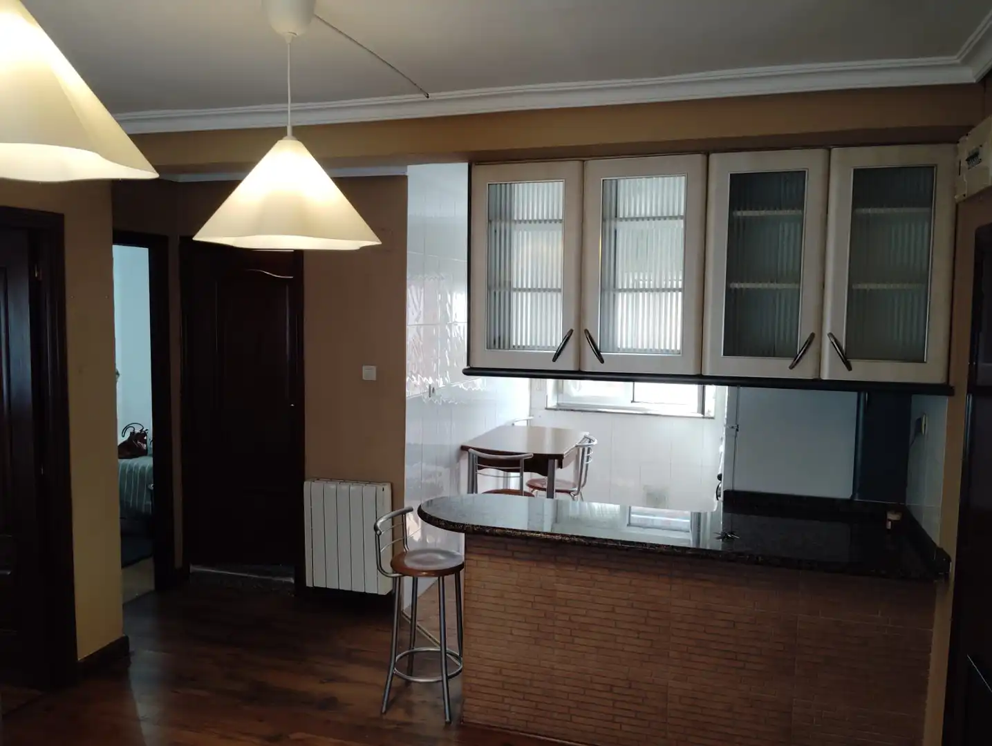 Kitchen of Flat for rent in Oviedo   with Heating, Furnished and Oven