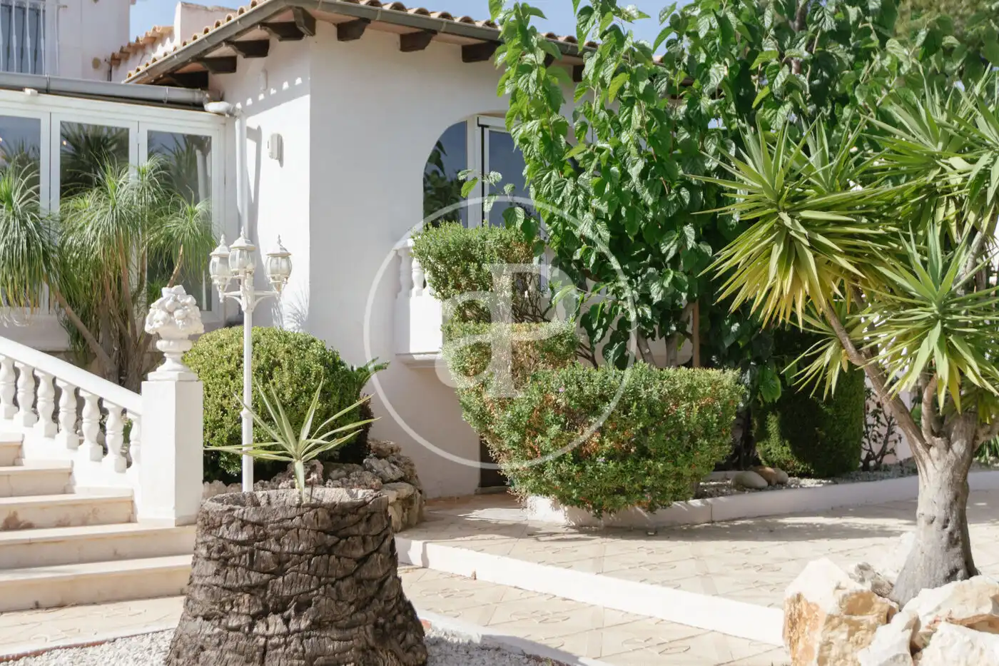 Jardín de Casa o chalet en venta en Calpe / Calp con Aire acondicionado, Calefacción y Jardín privado