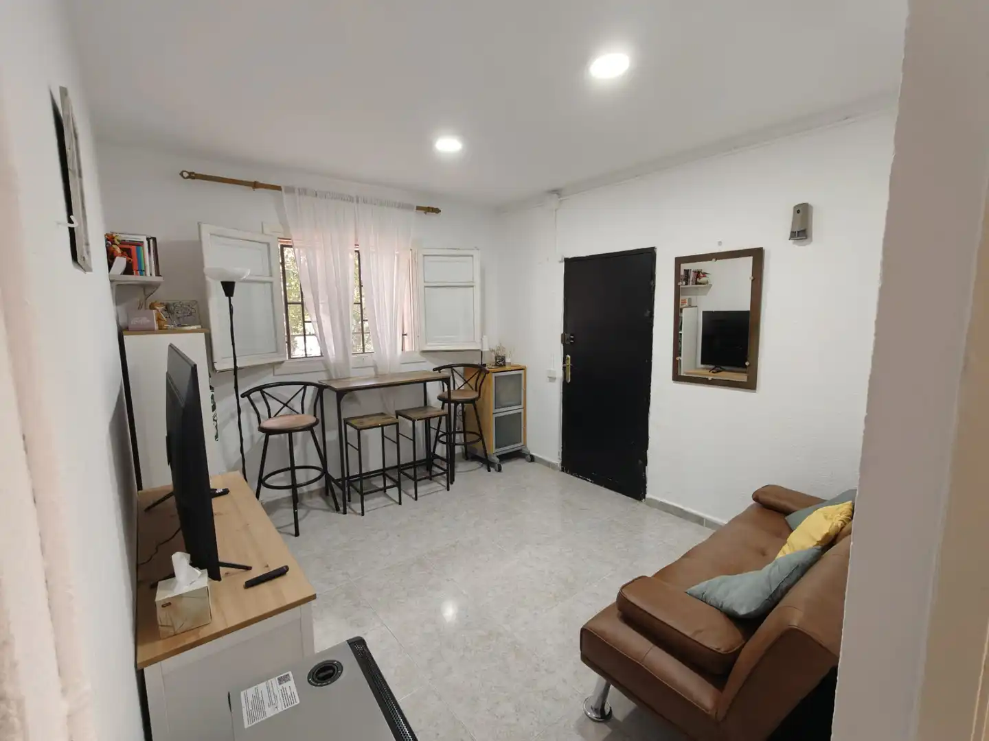 Sala de estar de Loft en venta en Barcelona