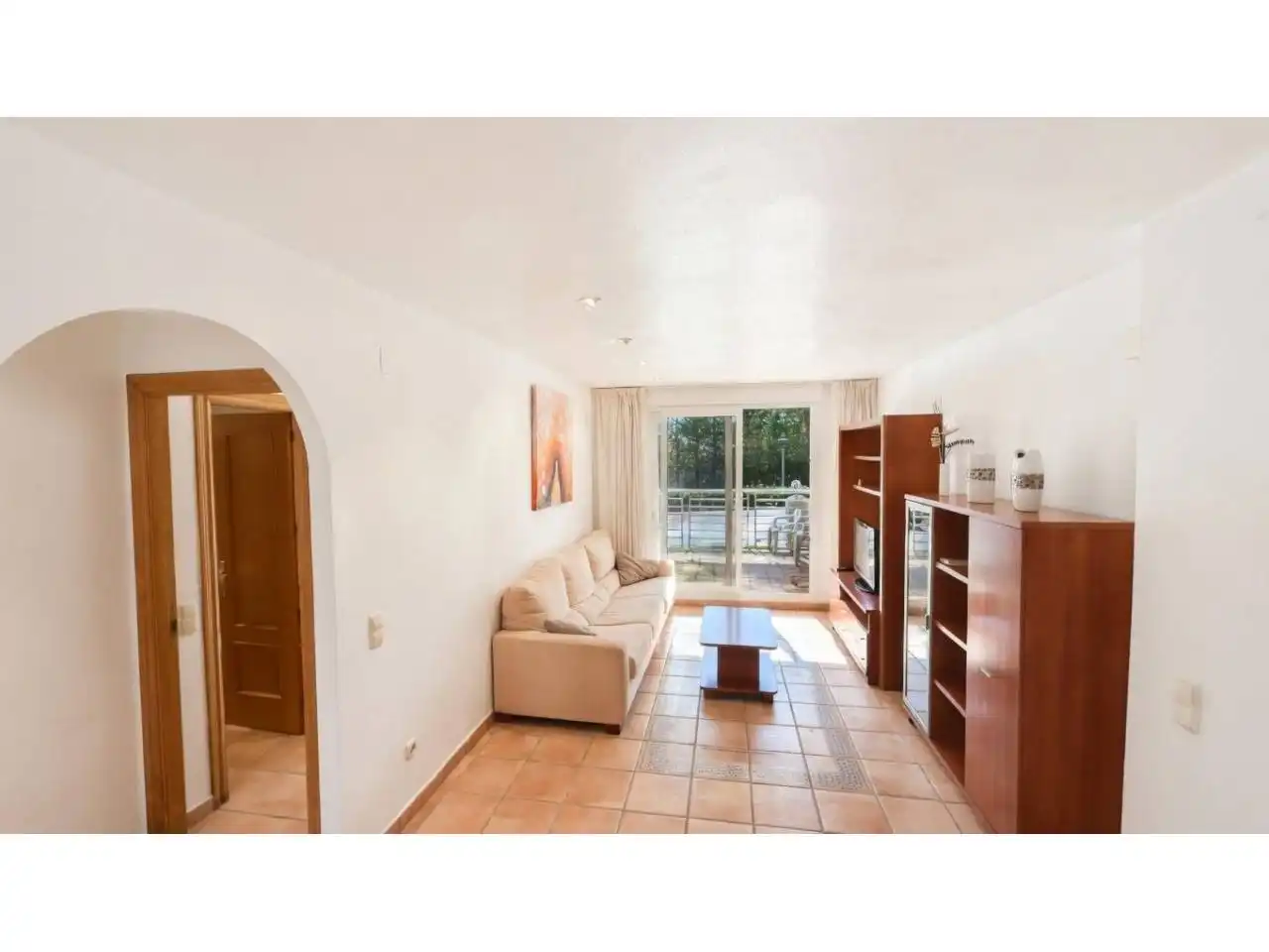 Vista exterior de Apartamento en venta en San Jorge / Sant Jordi con Terraza, Amueblado y Alarma