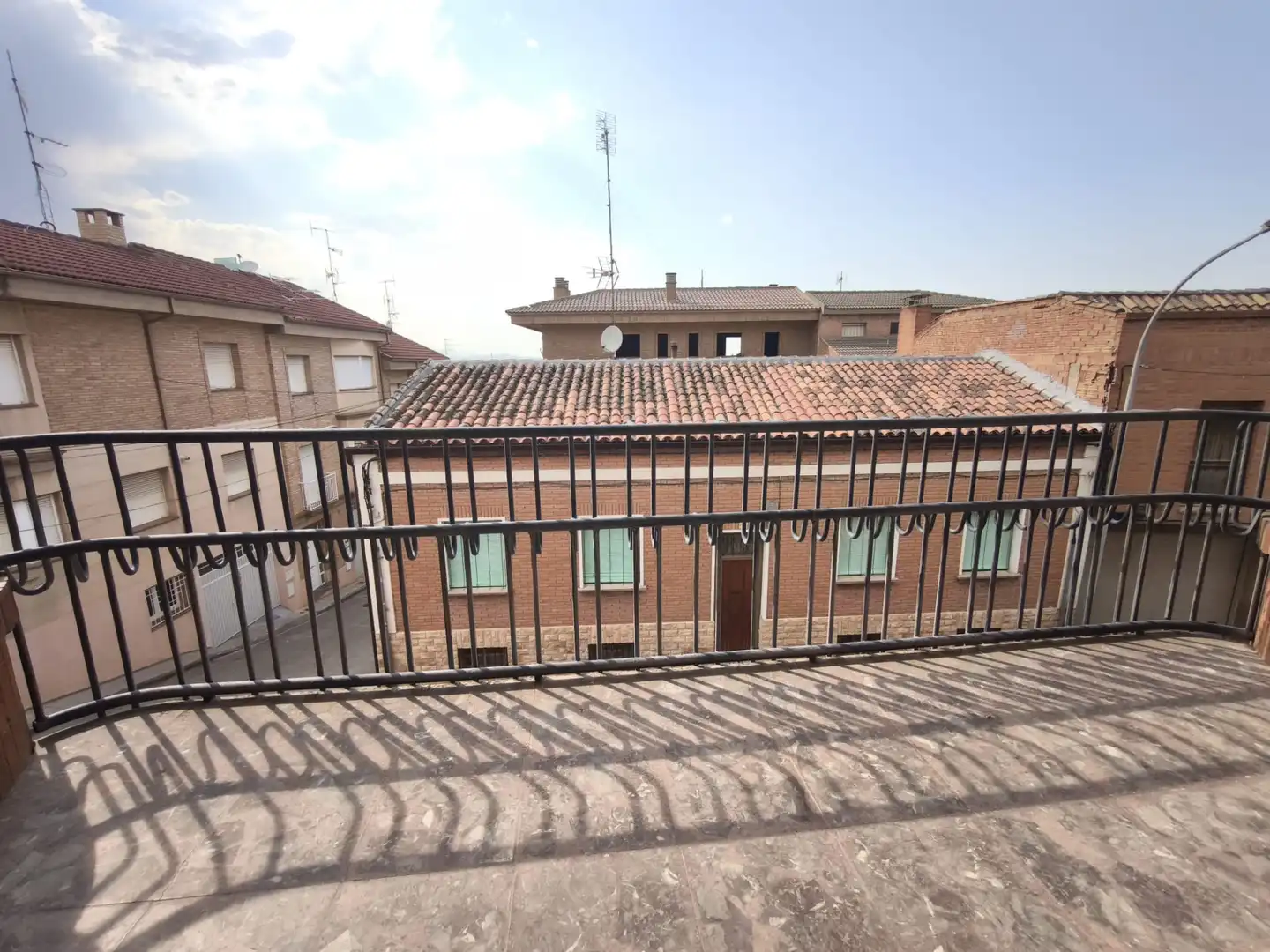 Exterior view of Flat for sale in Alfaro  with Terrace, Furnished and Balcony