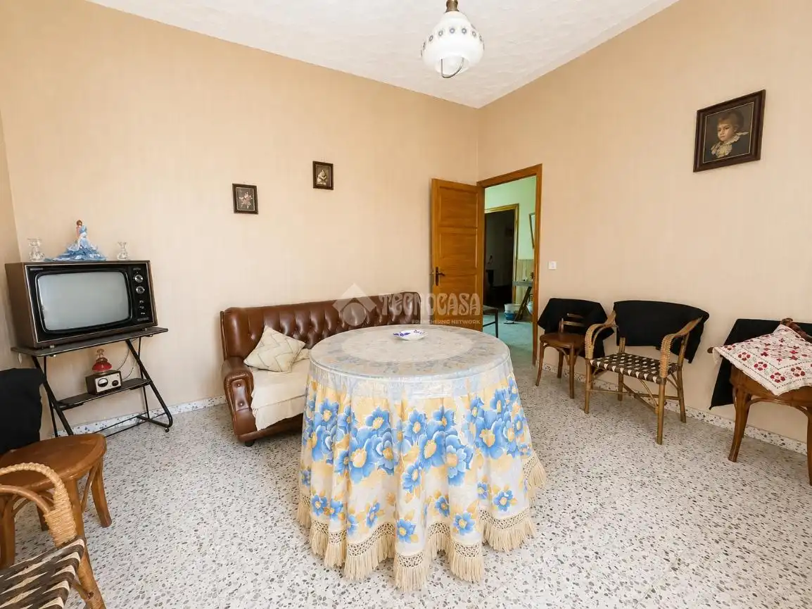 Sala d'estar de Casa adosada en venda en Torrijos