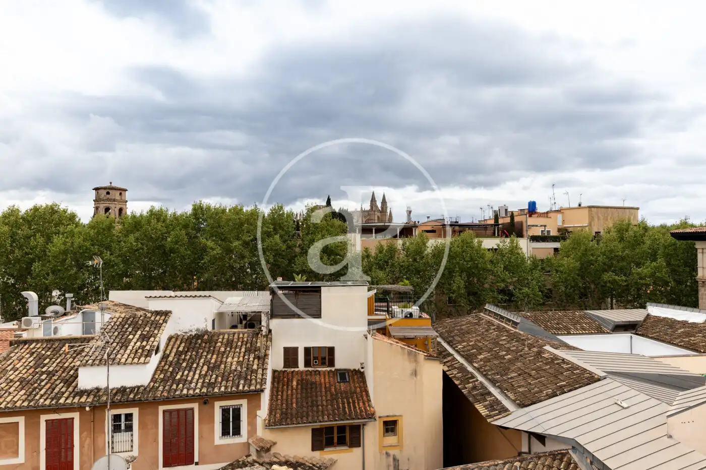 Vista exterior de Pis en venda en  Palma de Mallorca amb Calefacció i Balcó