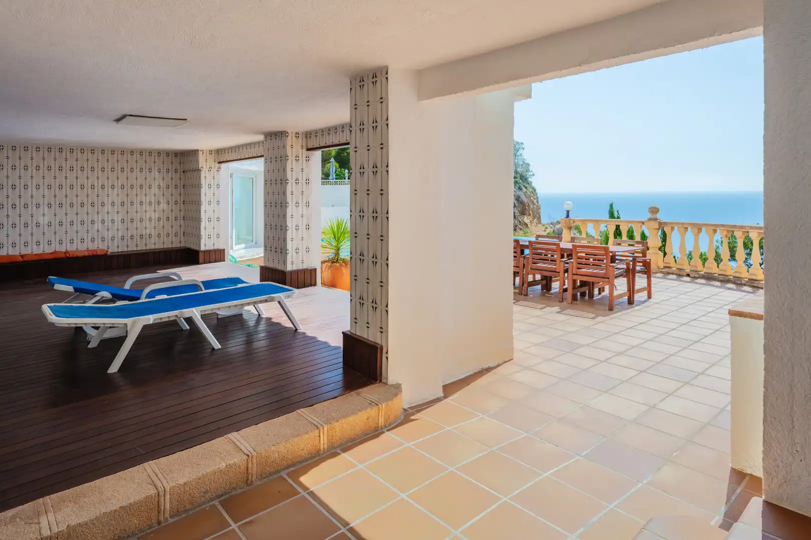 Terraza de Casa o chalet en venta en Jávea / Xàbia con Aire acondicionado, Jardín privado y Terraza