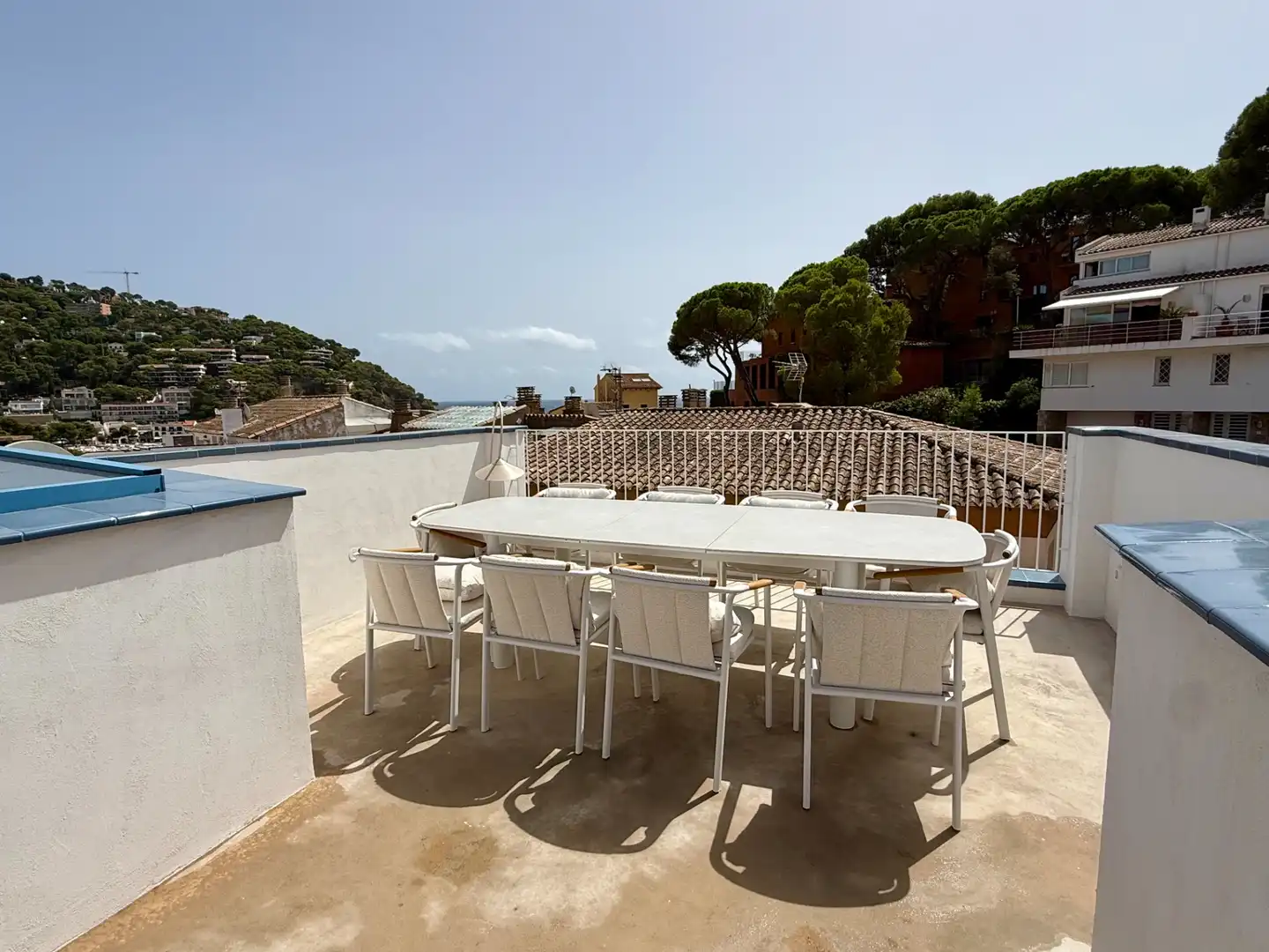 Terrasse von Einfamilien-Reihenhaus zum Verkauf in Palafrugell mit Klimaanlage, Möbliert und Balkon