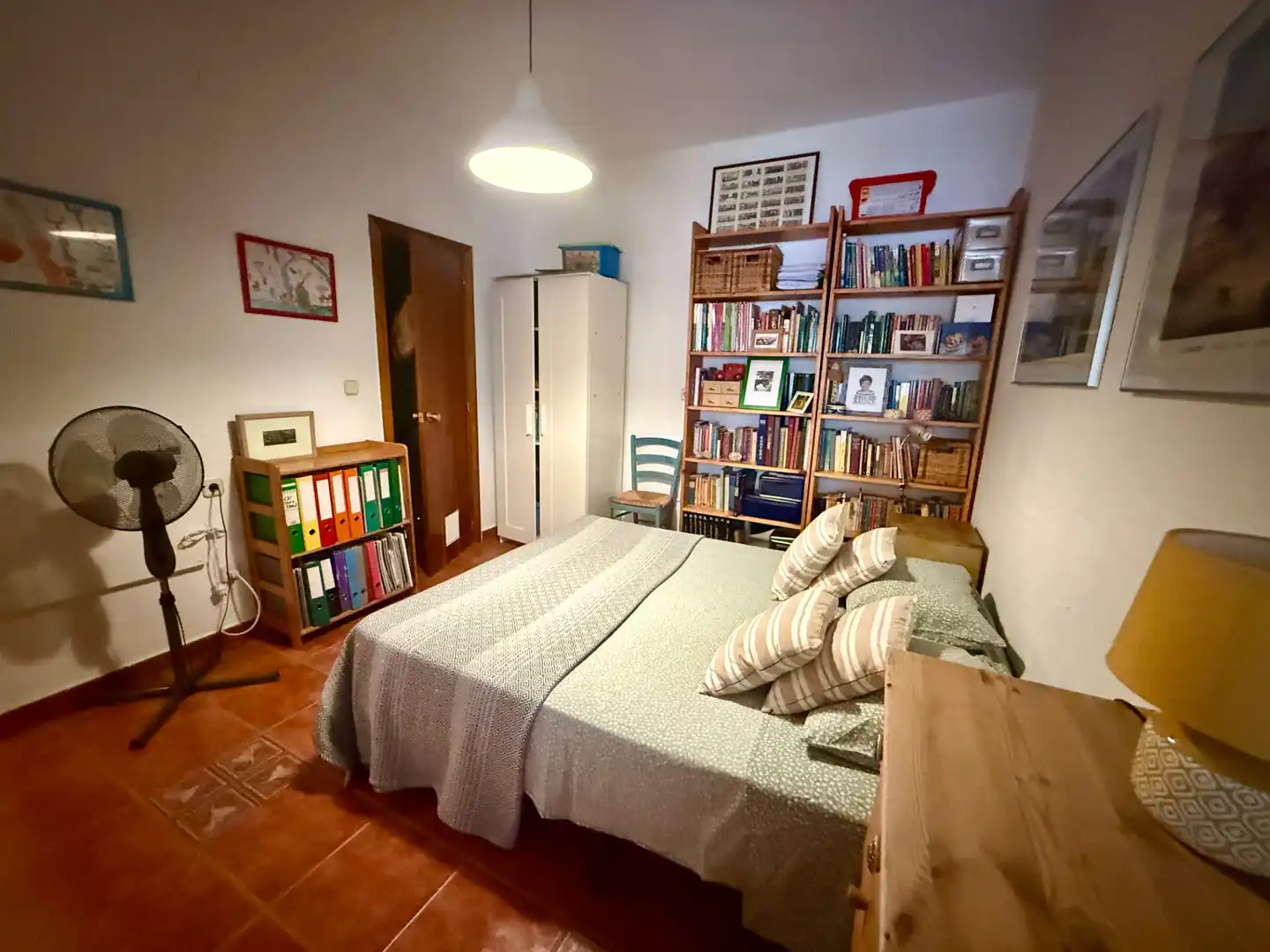 Habitación de Casa o chalet en venta en Poblete con Aire acondicionado, Jardín privado y Piscina