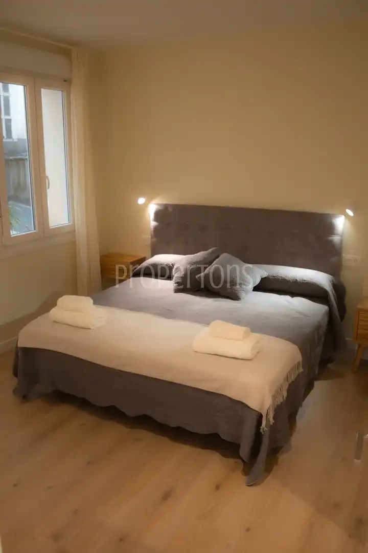 Bedroom of Flat for rent in Bilbao   with Furnished and Balcony